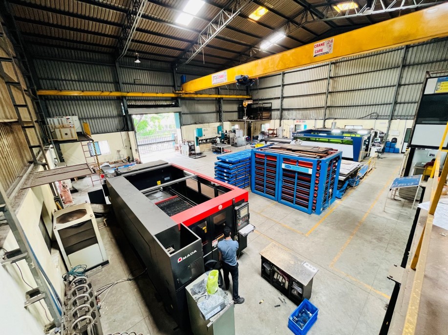 LeanFab sheet metal fabrication floor in Ranjangaon MIDC, Pune