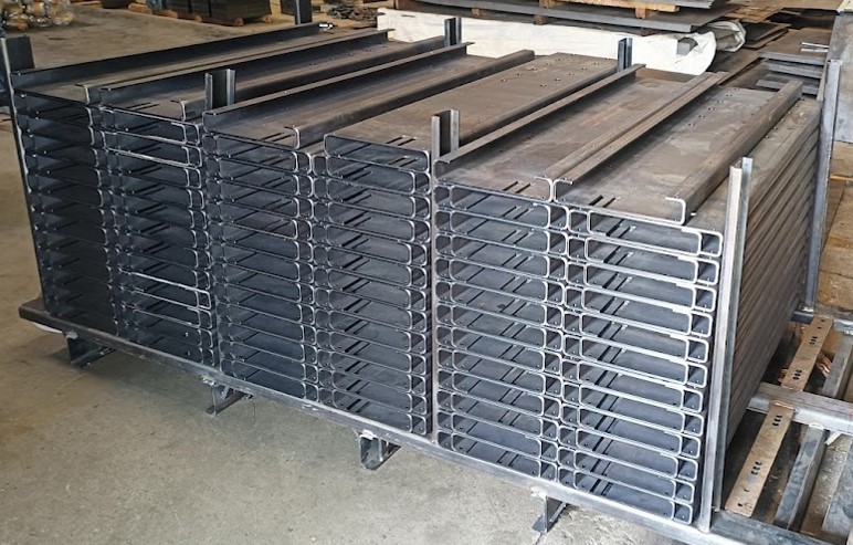 Fabricated sheet metal component