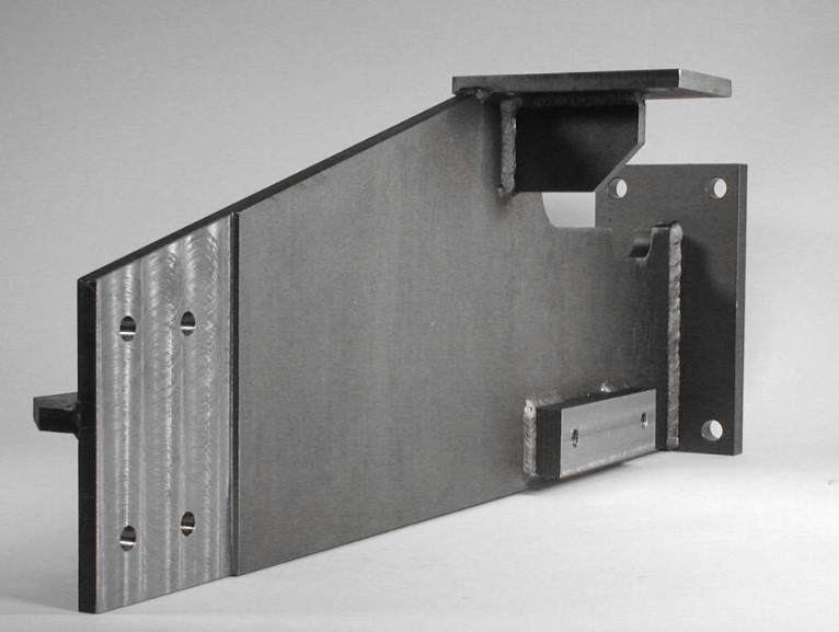 Fabricated sheet metal component