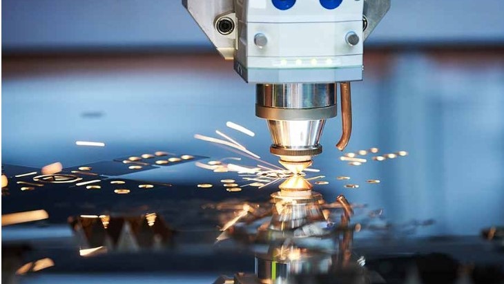 nLight fiber laser cutting cell at LeanFab